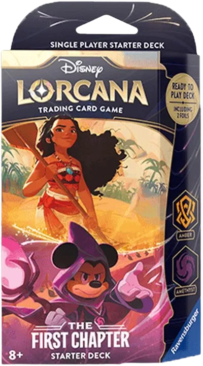 Disney Lorcana: The First Chapter Starter Deck (Amber & Amethyst)