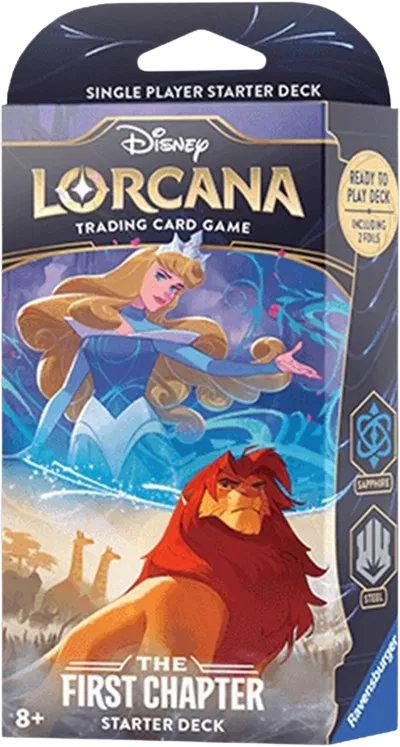 Disney Lorcana: The First Chapter Starter Deck (Sapphire & Steel)