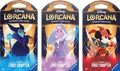 Disney Lorcana: The First Chapter Sleeved Booster Pack Art Bundle [Set of 3]
