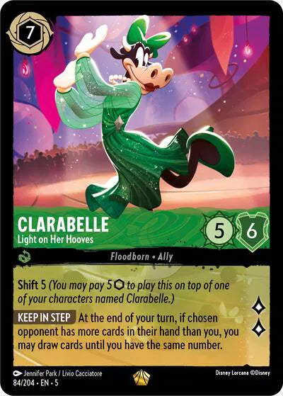 Clarabelle - Light on Her Hooves [Cold Foil]