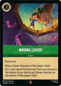 Wrong Lever! [Cold Foil]