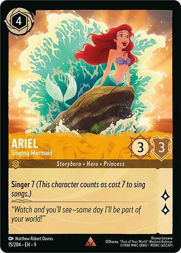 Ariel - Singing Mermaid [Holofoil]