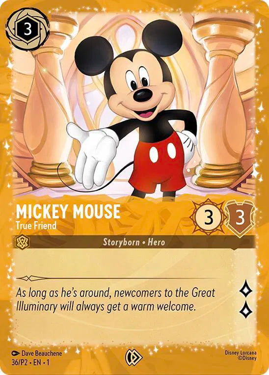 Mickey Mouse - True Friend (Puzzle Promo) [Holofoil]