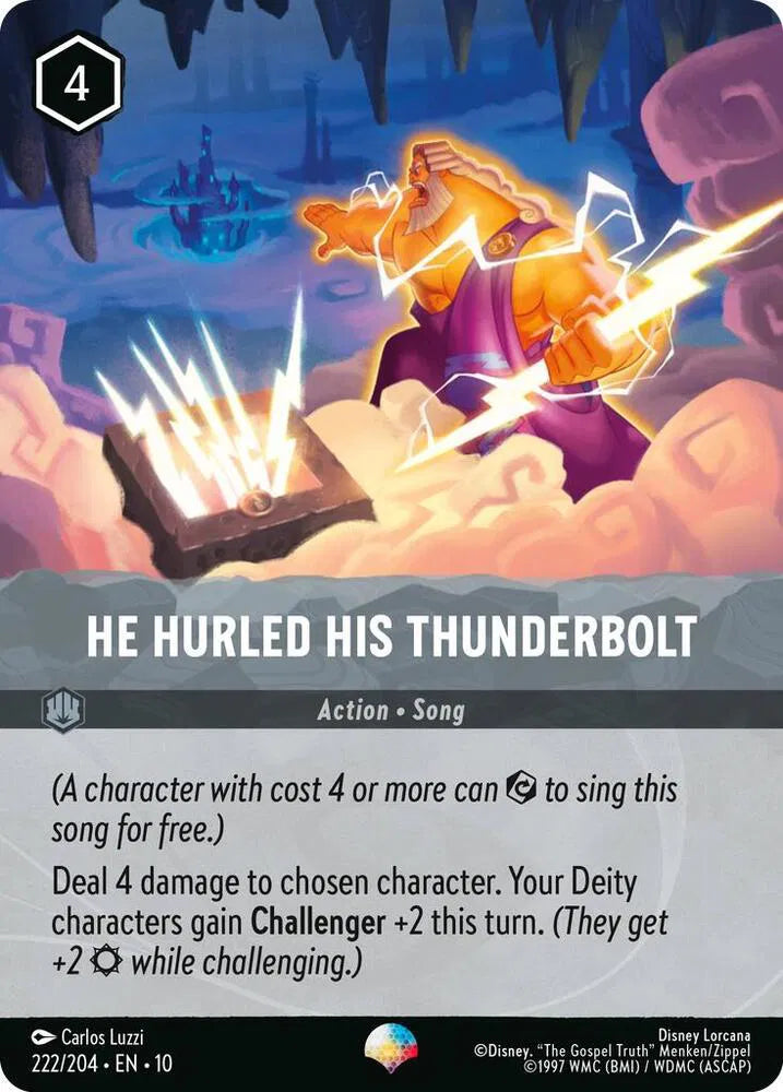 He Hurled His Thunderbolt (Epic) [Holofoil]