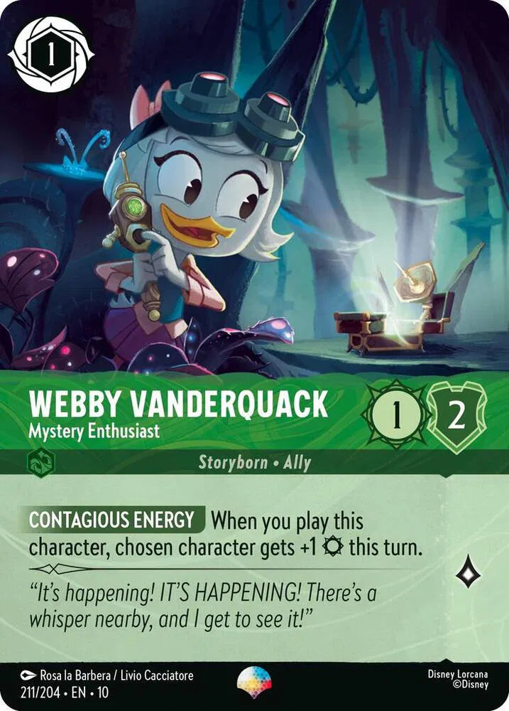 Webby Vanderquack - Mystery Enthusiast (Epic) [Holofoil]