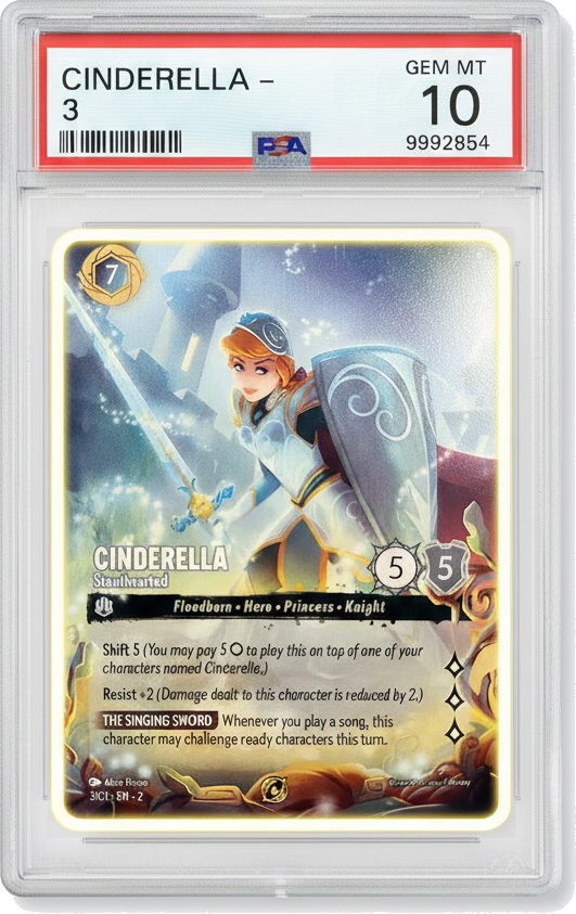 Cinderella - Stouthearted - PSA 10.0 Graded Card