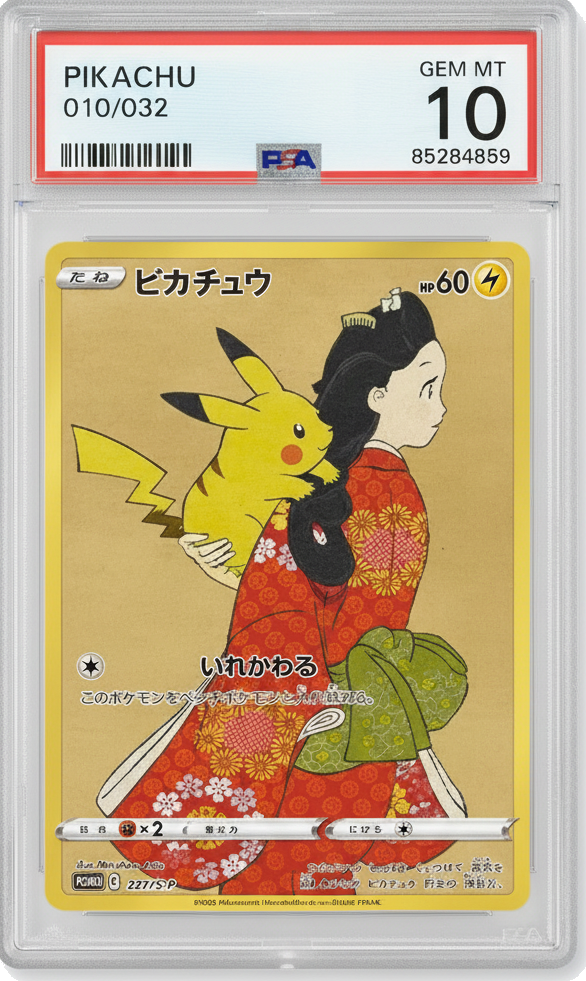 Pikachu (JP) - PSA 10.0 Graded Card