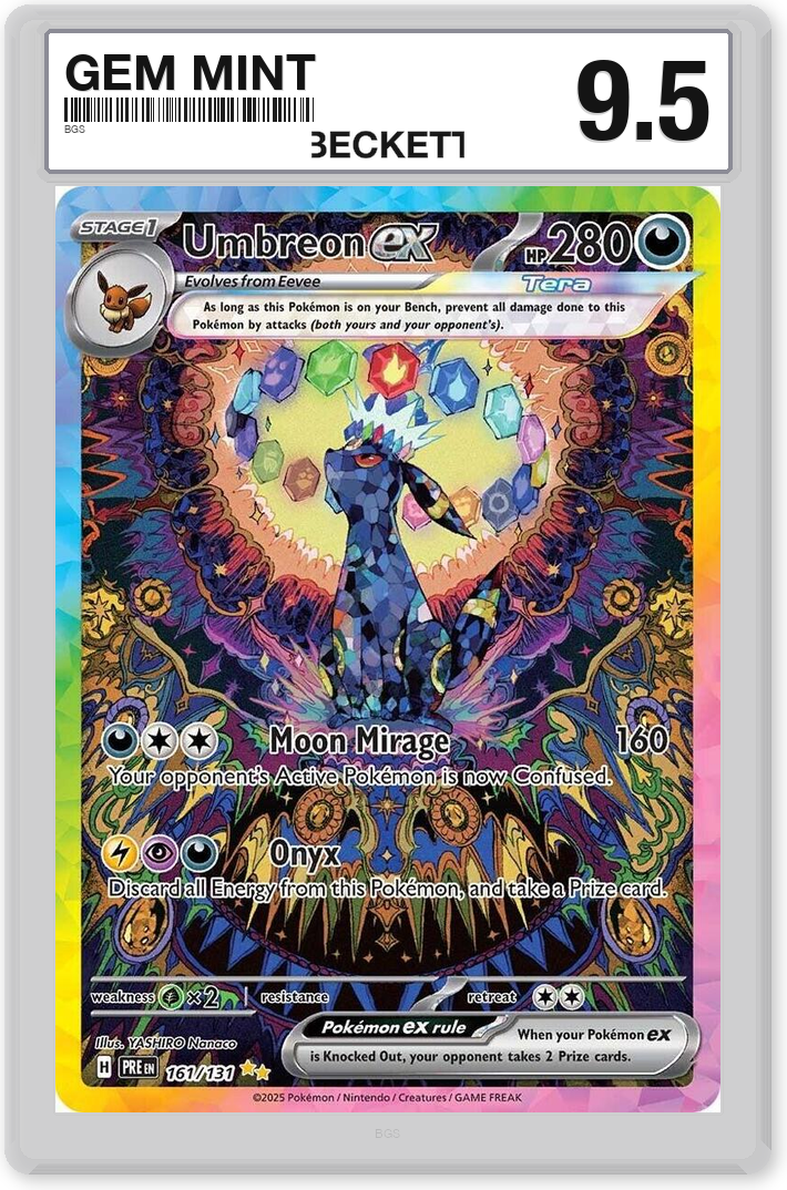 Umbreon ex - BGS 9.5 Graded Card