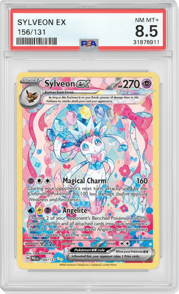 Sylveon ex - PSA 8.5 Graded Card