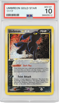 Umbreon Gold Star - PSA 10.0 Graded Card