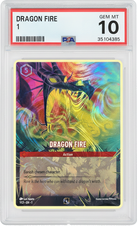 Dragon Fire - PSA 10.0 Graded Card
