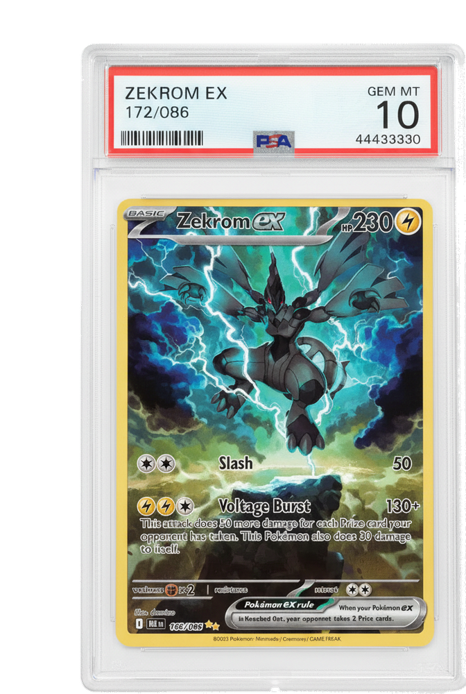 Zekrom ex - PSA 10.0 Graded Card